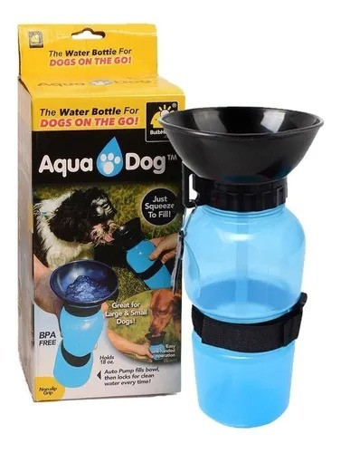 Bebedero Portátil para Perros 500ml - Agua para Mascotas